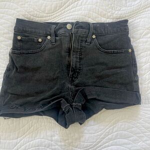 Madewell High Rise Denim Shorts